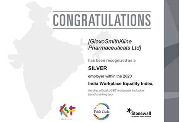 Silver employer under India Workplace Equality Index